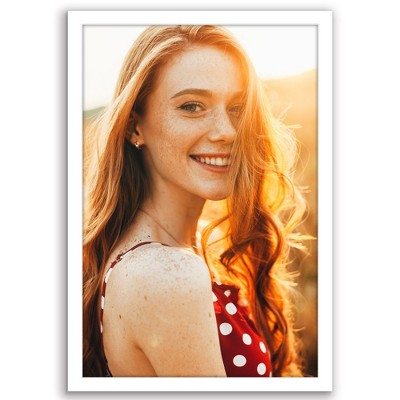 Americanflat Poster Frame - Wooden Picture Frame with Plexiglass Cover