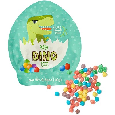 4YoreElves Dinosaur Candy - Baby Dinosaur Eggs Mini Fruit Chews