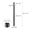 Unique Bargains 10" Car Gear Shift Knob Extender Extension Lever for Subaru for Toyota for Ford M12X1.25 Black - 3 of 4