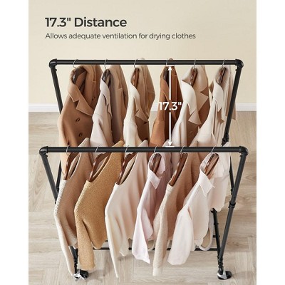 Industrial Pipe Clothes Rack - Thumbnail 2