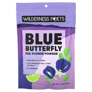 Wilderness Poets Blue Butterfly Pea Flower Powder, 3.5 oz (99 g) - 1 of 2