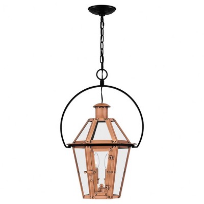 Quoizel Lighting Burdett 2 - Light Pendant in  Aged Copper
