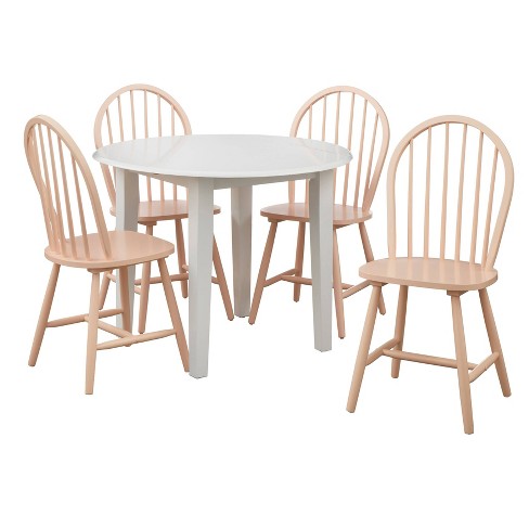 5pc Chadwick Drop Leaf Dining Set With