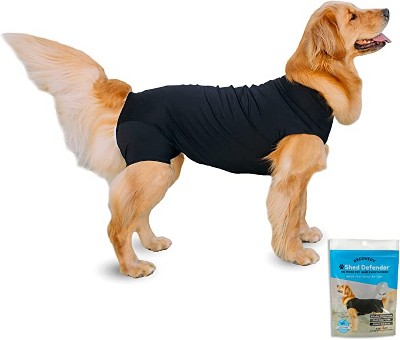 Shed Defender Recovery Suit For Dogs - Post-surgery Dog Onesie, E