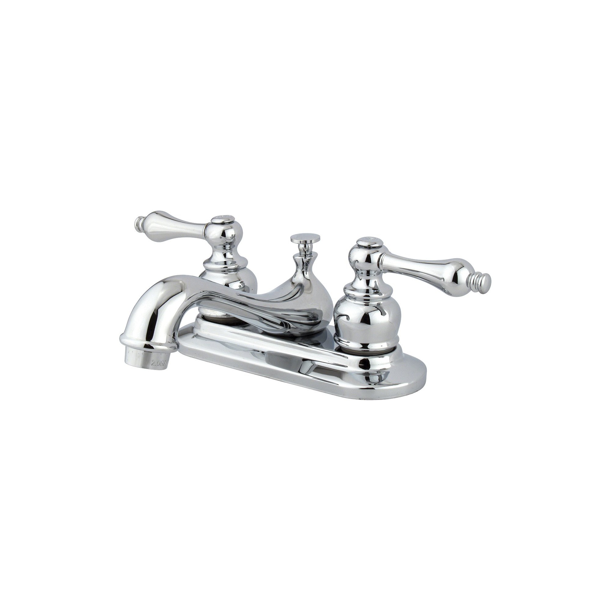 Traditional Bathroom Faucet Chrome - Kingston Brass, Grey