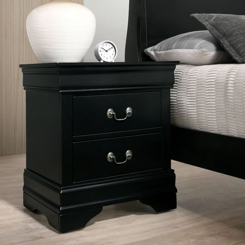 Sliver 2 Drawer Nightstand - HOMES: Inside + Out, 3 of 7