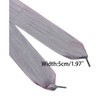 INSPIRE CHIC Solid Color Wrinkled Extra Wide Flat Athletic Shoelaces 1 Pair - 3 of 4