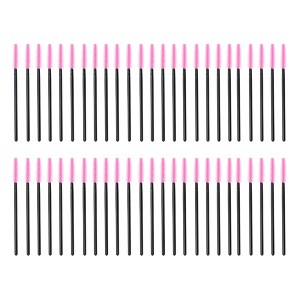 Unique Bargains Convenient Silicone Eyelash Brush 50 Pcs - 1 of 4