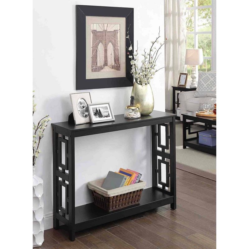 Town Square Console Table with Shelf - Breighton Home, 3 of 7
