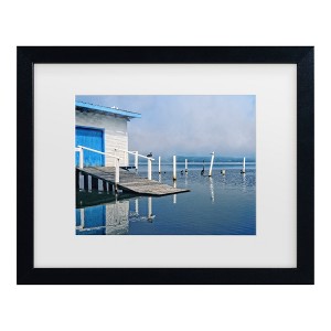 Trademark Fine Art - Beata Czyzowska Young Quiet Morning Matted Framed Art - 1 of 4