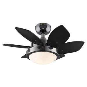 Westinghouse Quince Ceiling Fan, LED Indoor 24 in. Gun Metal Black - 1 of 1