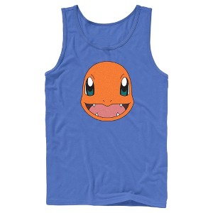 Men's Pokemon Charmander Smile Tank Top - 1 of 4