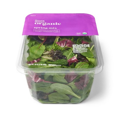 Fresh Organic Spring Mix Lettuce - 16oz - Good & Gather™