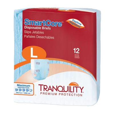 Tranquility SmartCore Adult Disposable Briefs