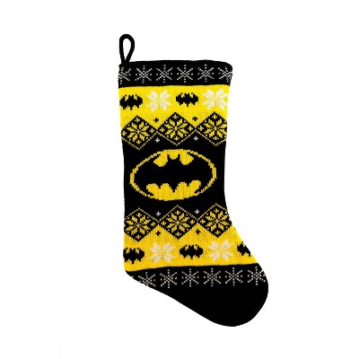 DC Comics Batman Knit Christmas Stocking