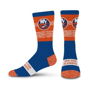 NHL New York Islanders Mixer Crew Socks - Large - 1 of 3