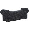 Algernon Bench - Black/White - Safavieh - 4 of 4
