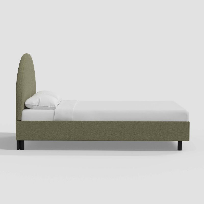 Adaline Platform Bed in Textured Linen - Threshold™, 5 of 7
