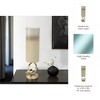 Decorative Candle Holder with Tall Hurricane Design, Elegant Tabletop Candle Holder for Dining Room, Living Room, or Centerpiece Decor - 3 of 4