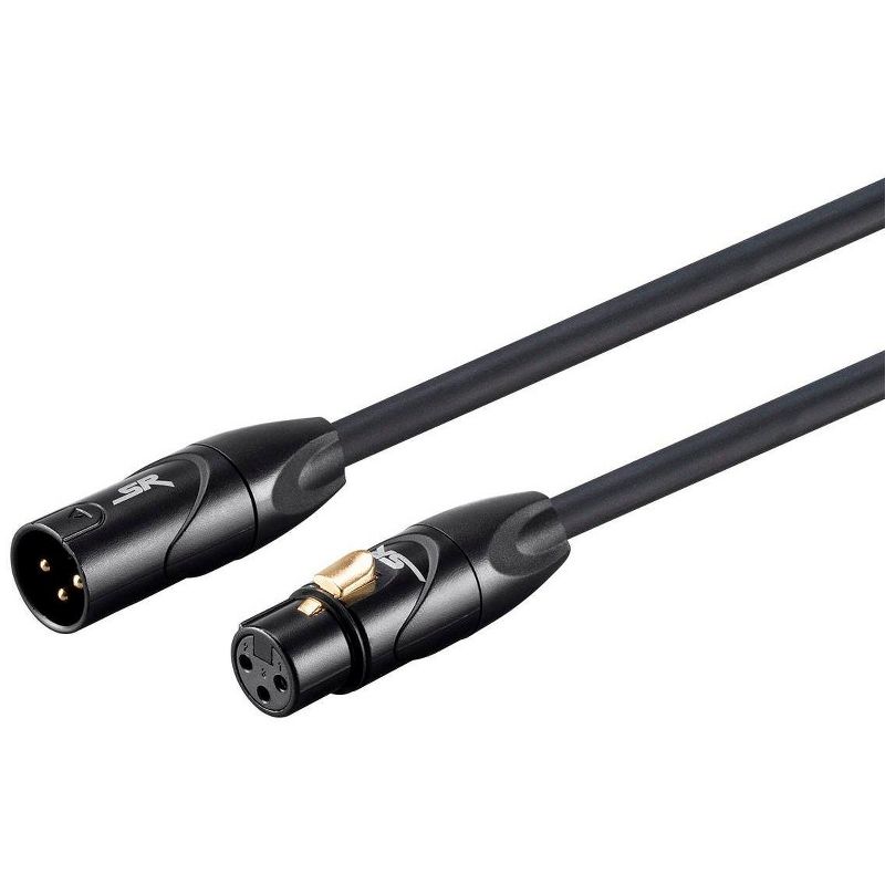 Monoprice XLR Male to XLR Female Cable [Microphone & Interconnect] - 35 Feet | Gold Plated, 16AWG - Stage Right Series, 1 of 7