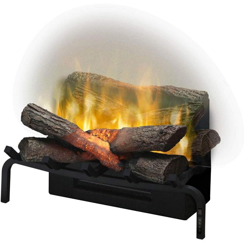 Dimplex Revillusion 23.75" W x 19" H x 12.5" D Electric Fireplace Log Set - Black, RLG20, 3 of 5