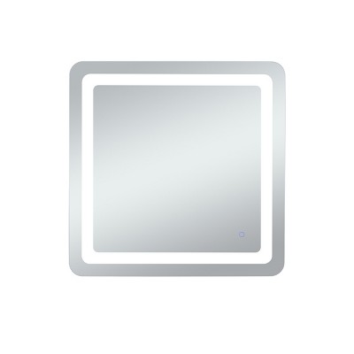 Elegant Lighting Genesis 30in x 30in soft edge LED mirror