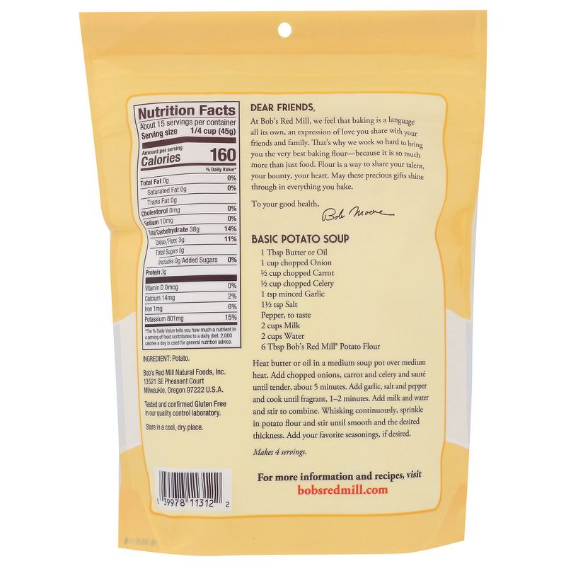 Bob's Red Mill Gluten Free Potato Flour - Case of 4/24 oz, 3 of 7