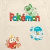Boys' - Pokémon - Gen 9 Chikorita, Tepig, Totodile Short Sleeve Graphic T-Shirt - 2 of 4