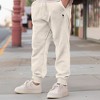 Dalix Astronaut Embroidery Jogger Midweight Fleece Sweatpants Soft Lounge Pant Drawstring Waistband Pockets Mens - 4 of 4