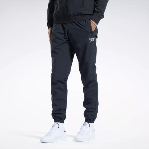 Reebok Identity Back Vector Tricot Track Pants - Black