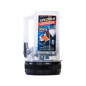 Life+Gear 300 Lumen LED Spotlight Lantern: Portable Weather-Resistant Camping Light, Battery-Powered, 20-Hour Run Time - 1 of 4