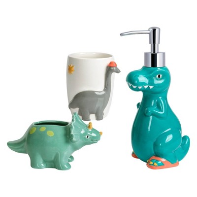 3pc Dinosaur Bath Set with Tumbler - Allure Home Creations