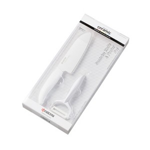 Kyocera Advanced Ceramics 5.5-inch Santoku Knife & Y Peeler Set - 1 of 1