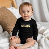 The Juniper Shop Mini Smiley It's Good To Be Kind Lumi Long Sleeve Bodysuit - 18M - Black - 3 of 4