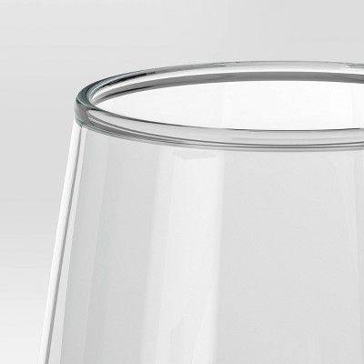 15oz 6pk Stemless Hutton Wine Glasses - Threshold™