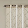 PAGED 50x63 Inch Fretwork Print Blackout Curtains,Curtain Panels  for Living Room,Bedroom(Only 1 Pc Panel) - 4 of 4