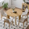 Dovelina Dining Table Modern Wood Kitchen Table Dining Room Table - 3 of 4