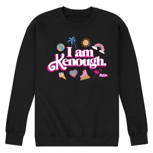 Men's - Barbie - I Am Kenough Icons Graphic Fleece Sweatshirt - 1 of 4