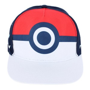 Textiel Trade Kids Pokeman Pokeball Baseball Cap - 1 of 4