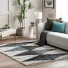 Nuloom Kali Shaggy Diamond Tassel Area Rug - 2 of 4