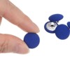 Unique Bargains Suit Dress Blouse Aluminum Fabric Cloth Covered Sewing Buttons 30 Pcs - 4 of 4