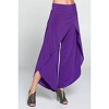 Women's Asymmetrical Hem Wrapped Pant - Focus Fashion - 4 of 4