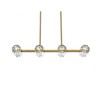 Elegant Lighting Eren 8 - Light Pendant in  Satin Gold - 2 of 4