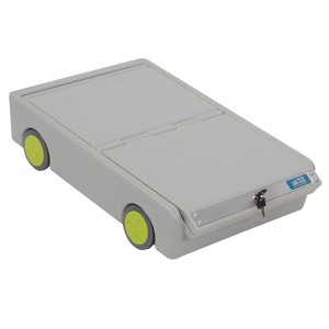 ECR4Kids Lock and Roll Personal Safe, Grey - 1 of 4
