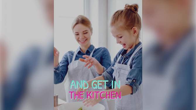 Tovla Jr. 4pc Kids Kitchen Tools Set Teal Green, 2 of 12, play video