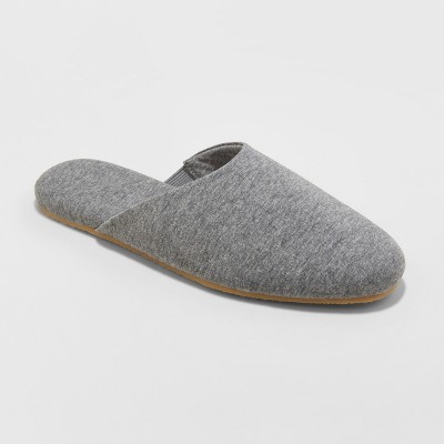 gray slippers