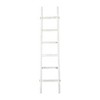 Sagebrook Home Tall Blanket Ladder, Decorative Freestanding Wooden Ladder For Quilt Storage, White, 19 L x 2 W x 76 H Inches - 3 of 4