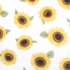 Hudson Baby Infant Girl Cotton Toddler Pillow Case, Sunflower, One Size - 2 of 2