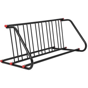 10-Holder Double Sided Grid Bike Racks - Heavy Duty Bicycle Rack Garage Floor, Freestanding Bicycle Floor Parking Stand for Streets & Schools - 1 of 4