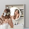 Dovelina Vanity Table with Mirror and Drawers Vanity Table Set - 4 of 4